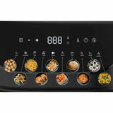 Pannello di controllo della friggitrice ad aria 7 litri Little Balance con icone per diverse cotture