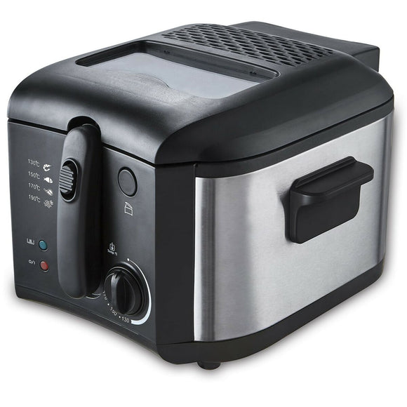 Friggitrice Küken 33239 in acciaio inox con controllo della temperatura per cucinare in modo facile e veloce