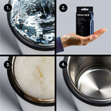 Processo di utilizzo dell'addolcitore d'acqua domestico Frischer per migliorare la qualità dell'acqua