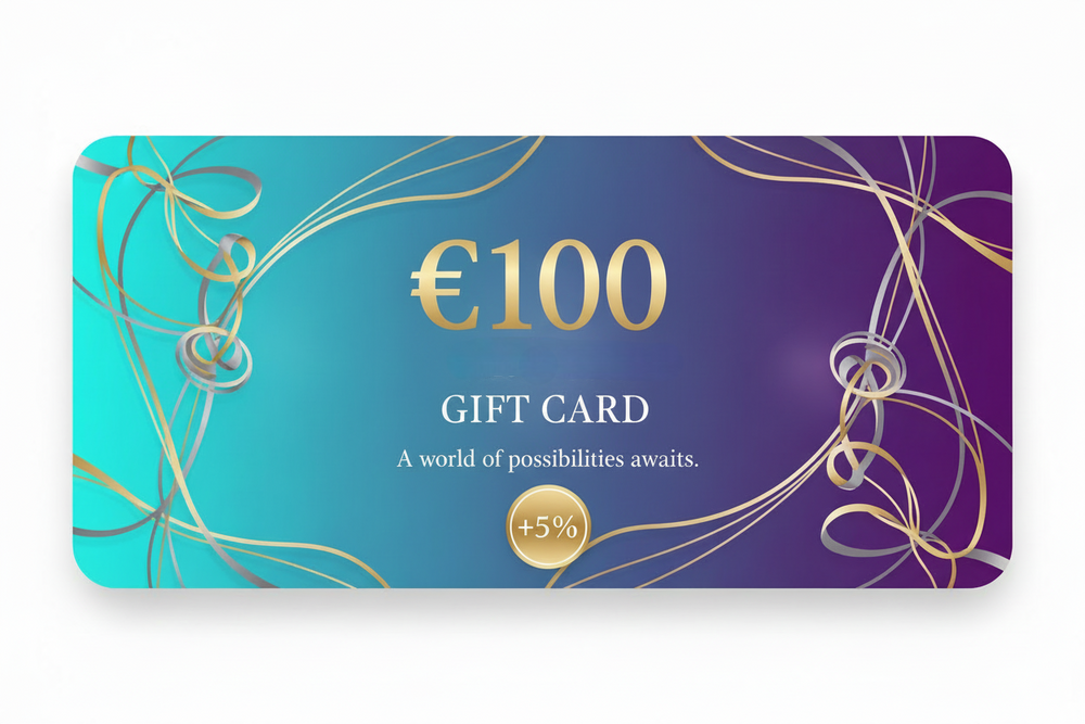 Gift Card da € 100,00 con il 5% in omaggio