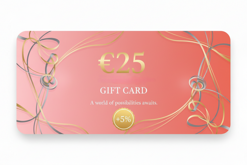 Gift Card da € 25,00 con il 5% in omaggio