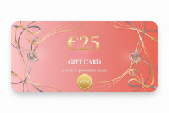 Gift Card da € 25,00 con il 5% in omaggio