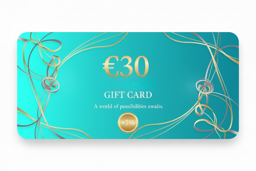 Gift Card da € 30,00 con il 5% in omaggio