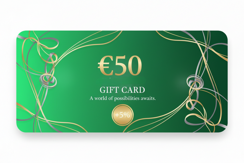 Gift Card da € 50,00 con il 5% in omaggio