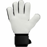 Guanti da portiere Uhlsport Powerline adulti in bianco con palmo in lattice per una presa ottimale