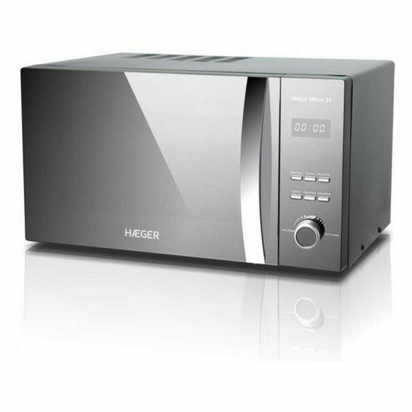 Forno microonde con grill Haeger dal design elegante e funzionalità avanzate per la cucina moderna