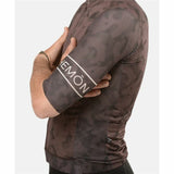 Maglia ciclismo uomo Hemon Prestiggio in tessuto leggero con design moderno e dettagli riflettenti