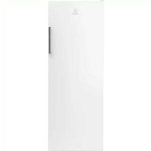 Frigorifero Indesit 323 litri a libero posizionamento di colore bianco con maniglia elegante