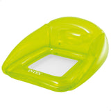 Materassino gonfiabile Intex lounge verde brillante ideale per il relax in acqua e all'aria aperta