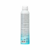 Retro della confezione di protezione solare spray 200 ml Isdin con informazioni e istruzioni per l'uso
