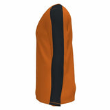Maglia maniche lunghe bambini Joma in arancione e nero, ideale per sport e attività all'aria aperta