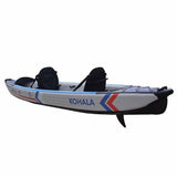 Kayak gonfiabile Kohala Caravel 440 con due sedili e design aerodinamico per avventure acquatiche