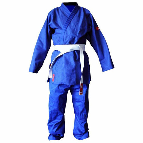 Yoshiro Kimono Karate Azzurro per Arti Marziali