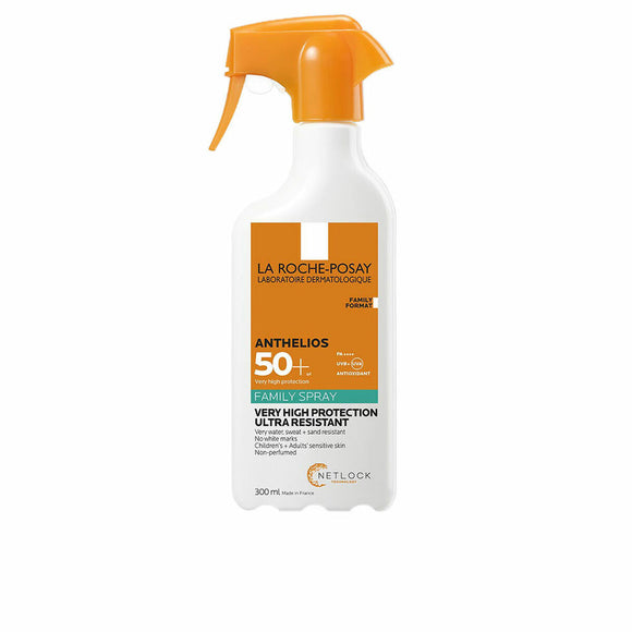 Spray solare corpo La Roche Posay SPF 50+ in flacone da 300 ml per protezione solare avanzata