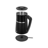 Bollitore elettrico acciaio inossidabile Lafe con design elegante e coperchio removibile