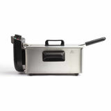 Friggitrice ad aria Livoo in acciaio inox con manico ergonomico e design compatto