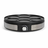 Piastra per crepe Livoo con superficie antiaderente e sette forme per crepes perfette