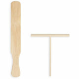 Accessori per piastra per crepe Livoo, inclusi spatola in legno e attrezzo per stendere l'impasto