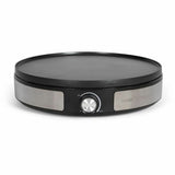 Piastra per crepe Livoo con superficie antiaderente e controllo della temperatura per crepes perfette