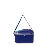 Mini frigo Łucznik 8 litri azzurro con manico e design compatto per uso portatile