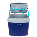 Mini frigo portatile 33 litri Łucznik con manico e coperchio, ideale per picnic e viaggi