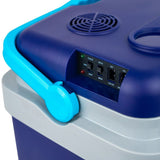 Mini frigo portatile 33 litri di Łucznik con maniglia e pannello di controllo per raffreddamento