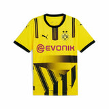 Maglia Borussia Dortmund uomo 2024 in giallo con design audace e logo Puma per tifosi del calcio