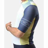 Maglia da ciclismo uomo Hemon con maniche corte e design moderno per le uscite in bici