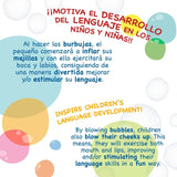 Bolle di sapone Avengers colorate per bambini, incoraggiano lo sviluppo del linguaggio e il divertimento all'aria aperta