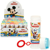 Set di bolle di sapone Mickey Mouse con contenitori colorati per divertimento all'aria aperta