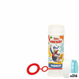 Contenitore di bolle di sapone Mickey Mouse con anello per fare bolle divertenti all'aria aperta