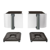 Coppia di cesti della friggitrice ad aria Ninja grande capacità per una cottura versatile e spaziosa