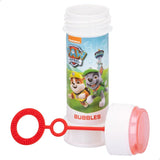 Flacone di bolle di sapone Paw Patrol con numerosi personaggi divertenti per bambini all'aperto