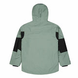 Giacca sportiva uomo Picture Jomoh in verde con cappuccio e dettagli neri sul retro