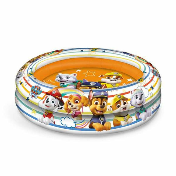 Piscina gonfiabile Paw Patrol con design colorato dei personaggi amati per il divertimento estivo all'aperto