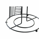 Portarotolo cucina metallo nero elegante e funzionale per organizzare lo spazio in cucina