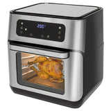 Friggitrice ad aria Proficook 11 litri con display digitale e pollo arrosto all'interno