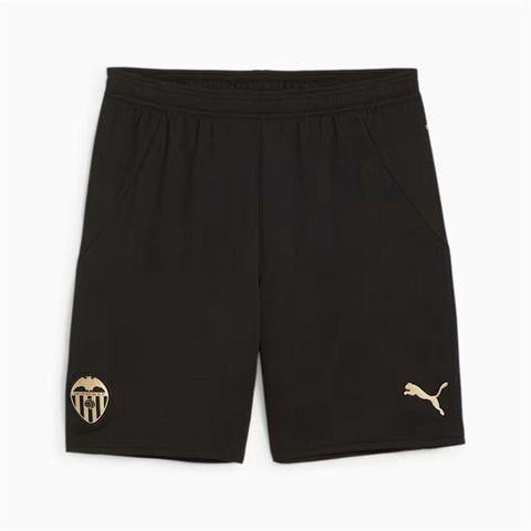 Pantaloni Corti Sportivi da Uomo Puma Valencia.C.F 24/25 Nero