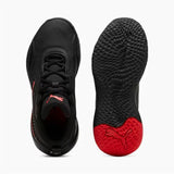 Scarpe da basket Puma Playmaker Pro nere con suola antiscivolo e comfort potenziato per il gioco