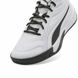 Scarpe da basket Puma uomo grigie con design leggero e suola antiscivolo per prestazioni elevate