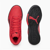 Scarpe da basket Puma uomo in rosso con suola resistente e design moderno per performance elevate