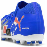 Scarpe da calcio Puma Future uomo blu con suola leggera e design aerodinamico per prestazioni elevate
