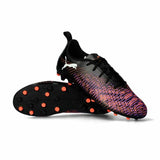 Scarpe da calcio Puma Future 8 Play uomo in nero e viola con suola antisdrucciolevole per prestazioni elevate
