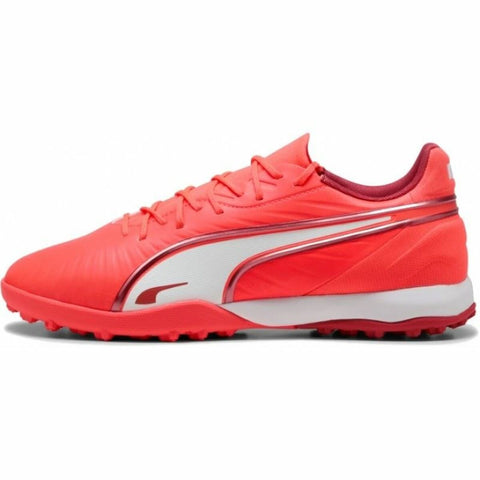 Scarpe da Calcio per Adulti Puma King Match Tt Rosso