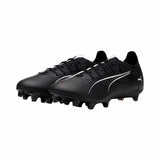 Scarpe da calcio Puma Ultra 5 uomo nere con suola leggera e scarpette adatte per i campi in erba