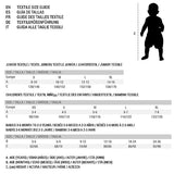 Guida alle taglie per short calcio ufficiali Real Madrid 2023 con dimensioni per bambini e giovani