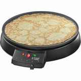 Piastra per crepes Russell Hobbs con superficie antiaderente e manopola di temperatura per crepes perfette