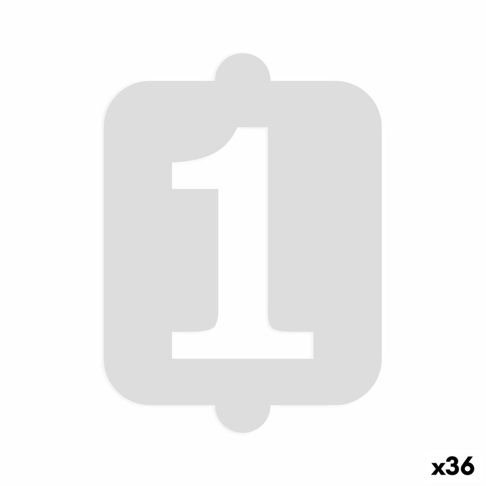 Modello per torta Algon Numeri 1 36 Unità