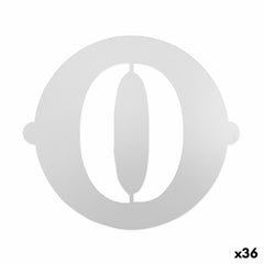 Cake stencil Algon Number 0 36 Units