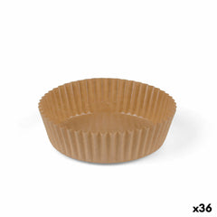 Set of Cake Tins Algon Paper 9 X 3 CM 50 Pieces (36 Units)
